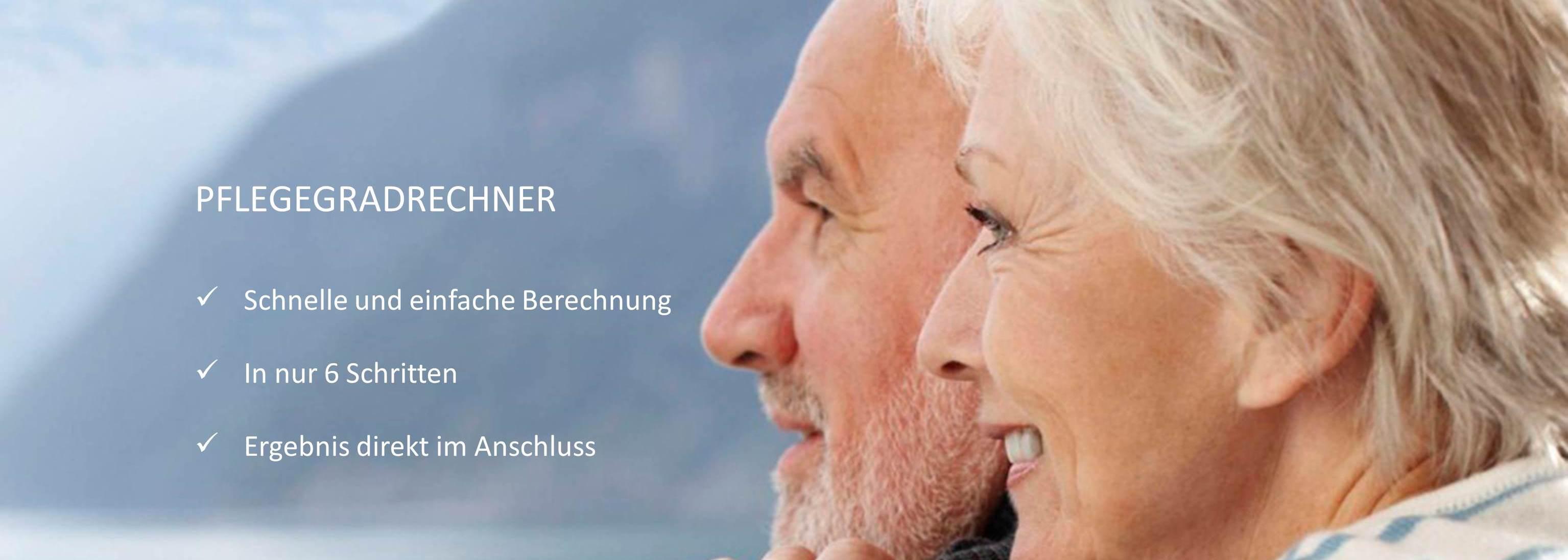 Hier Pflegegrad kostenlos online berechnen
